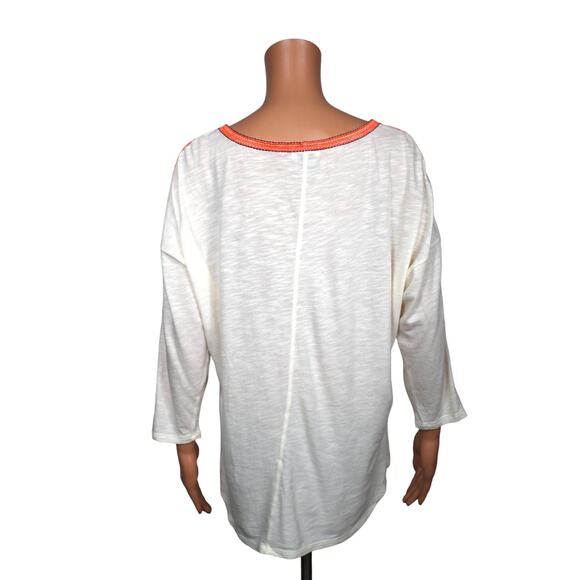 Old Navy 3/4 Sleeve Top Women's Size Large - Picture 3 of 5